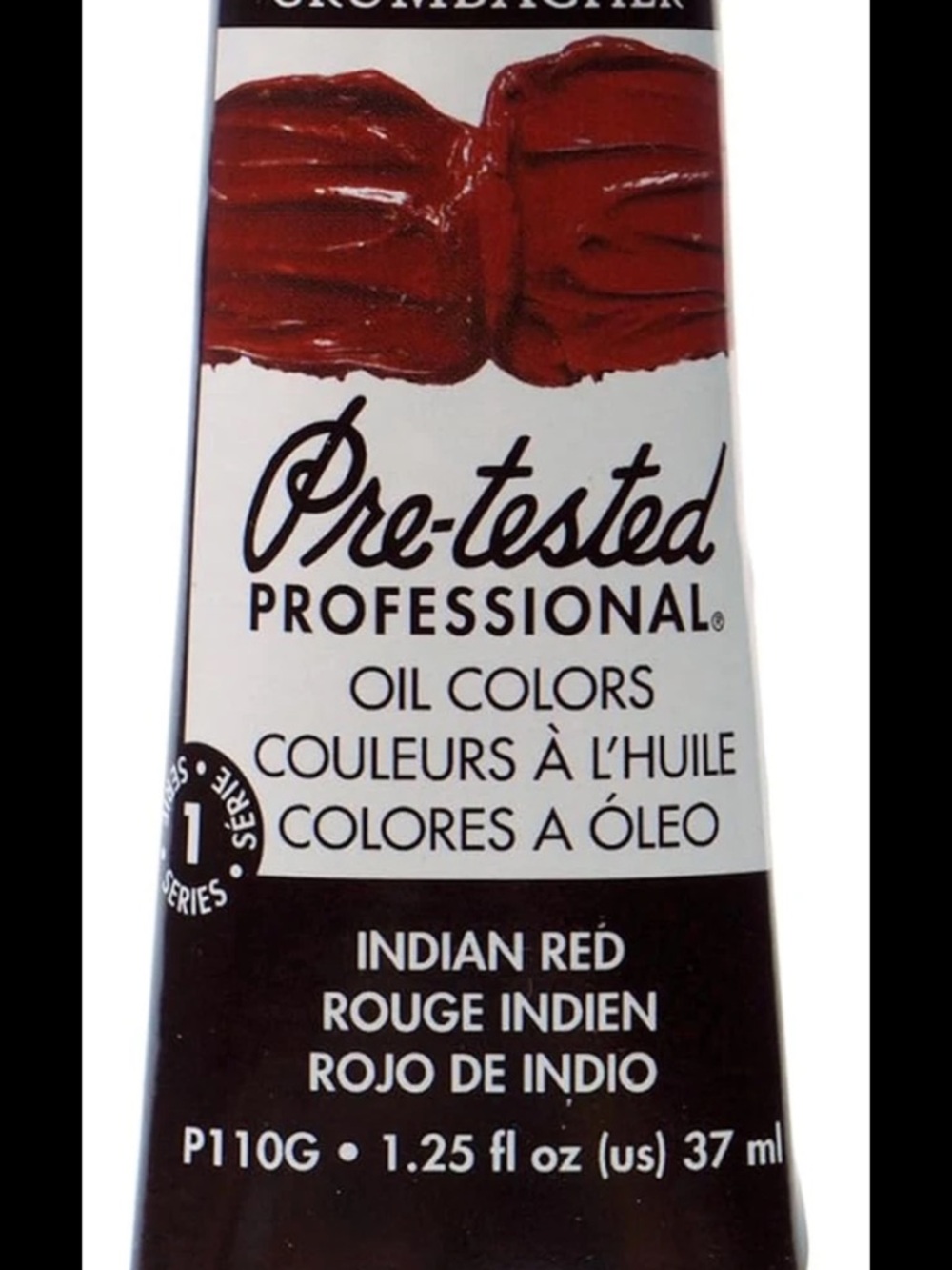 Grumbacher Pre-tested Oil Paint - Indian Red